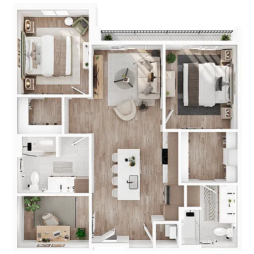 Floor plan Tindall