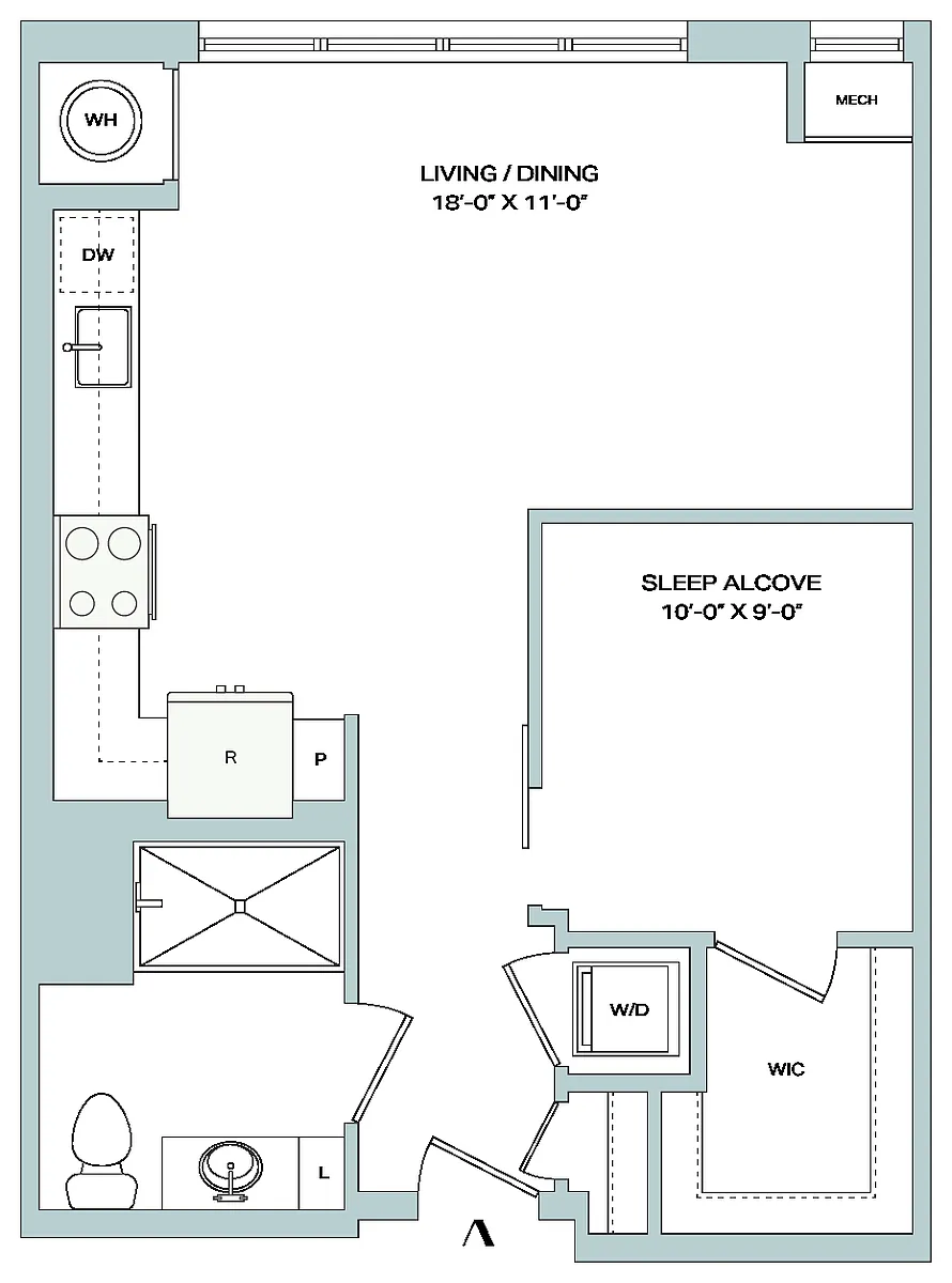 Floor plan A06