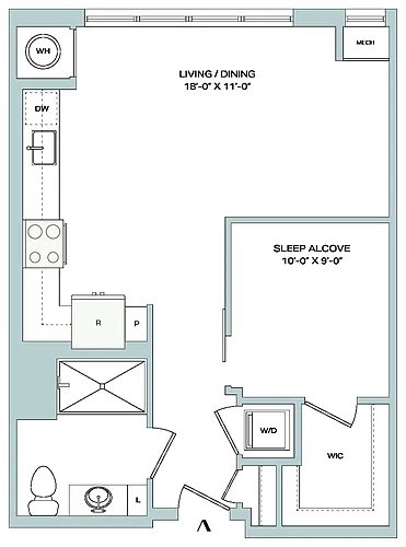 Floor plan A06