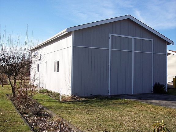 This is the larger of the two detached garages-over 800 square feet!