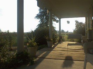 EVENINGTIME ON THE FRONT PORCH
