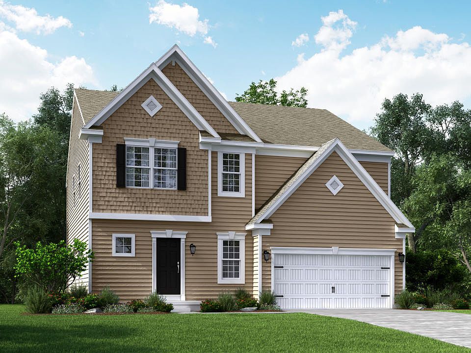 Elevation C Siding Facade with Opt Garage Doors