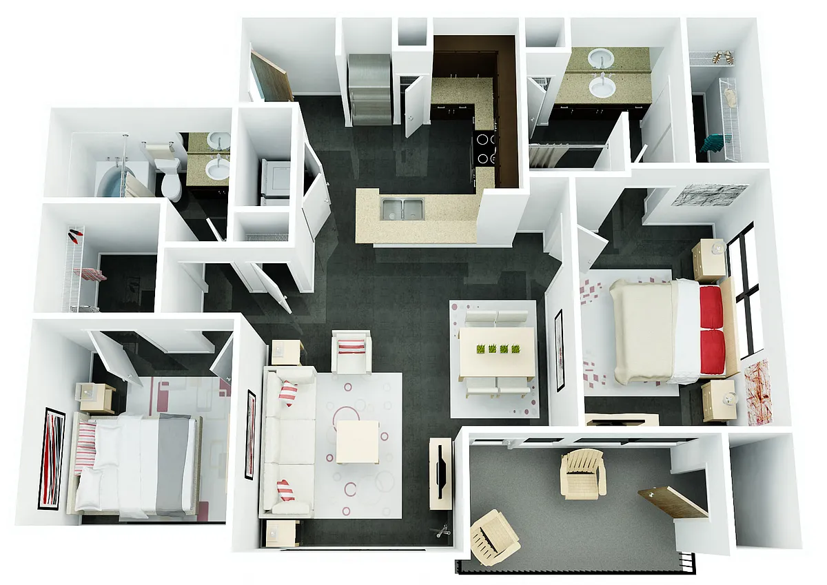 Floor plan B4