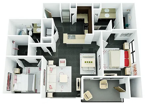Floor plan B4