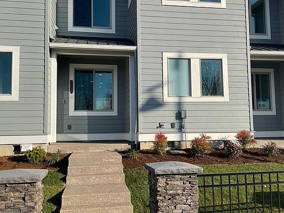 Covered Porch and front yard