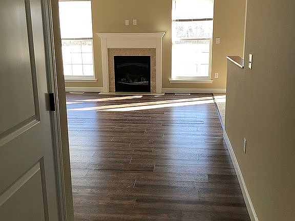 Foyer entry to living room