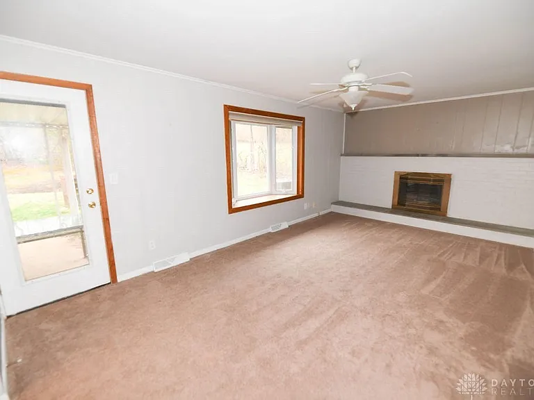 Family Room (Fireplace decorative only not available for tenant use)