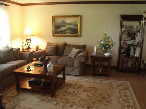 "Spacious formal living room."