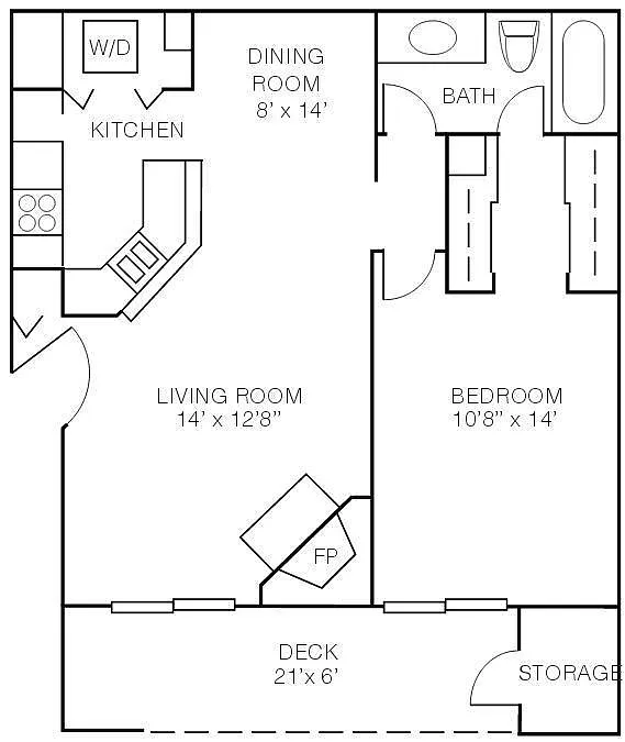 Floor plan PELHAM