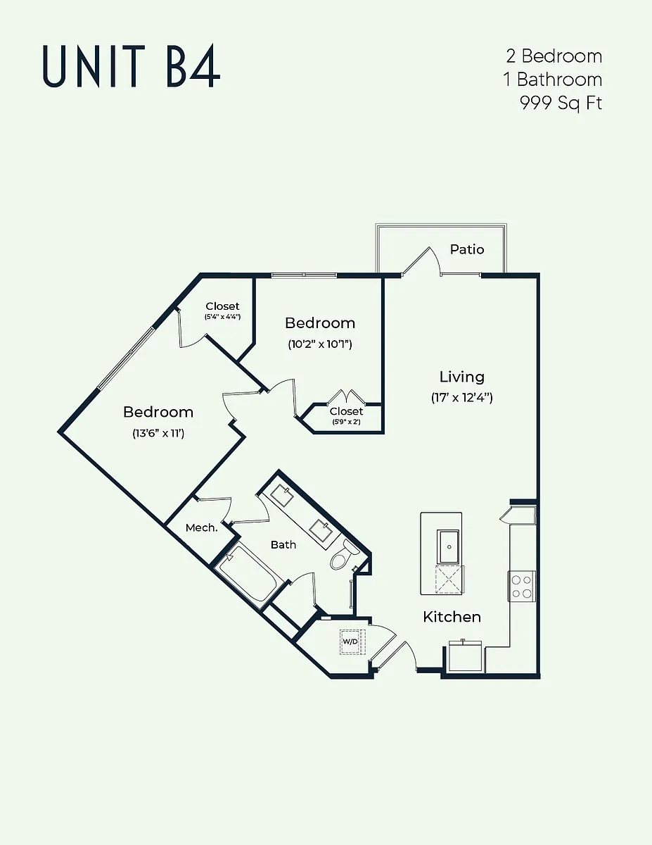 Floor plan B4