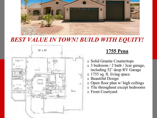 Pena Plan, North Lake Havasu