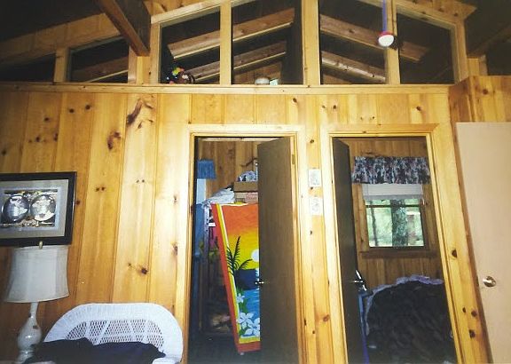 Looking into bedrooms