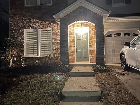 Exterior house night view