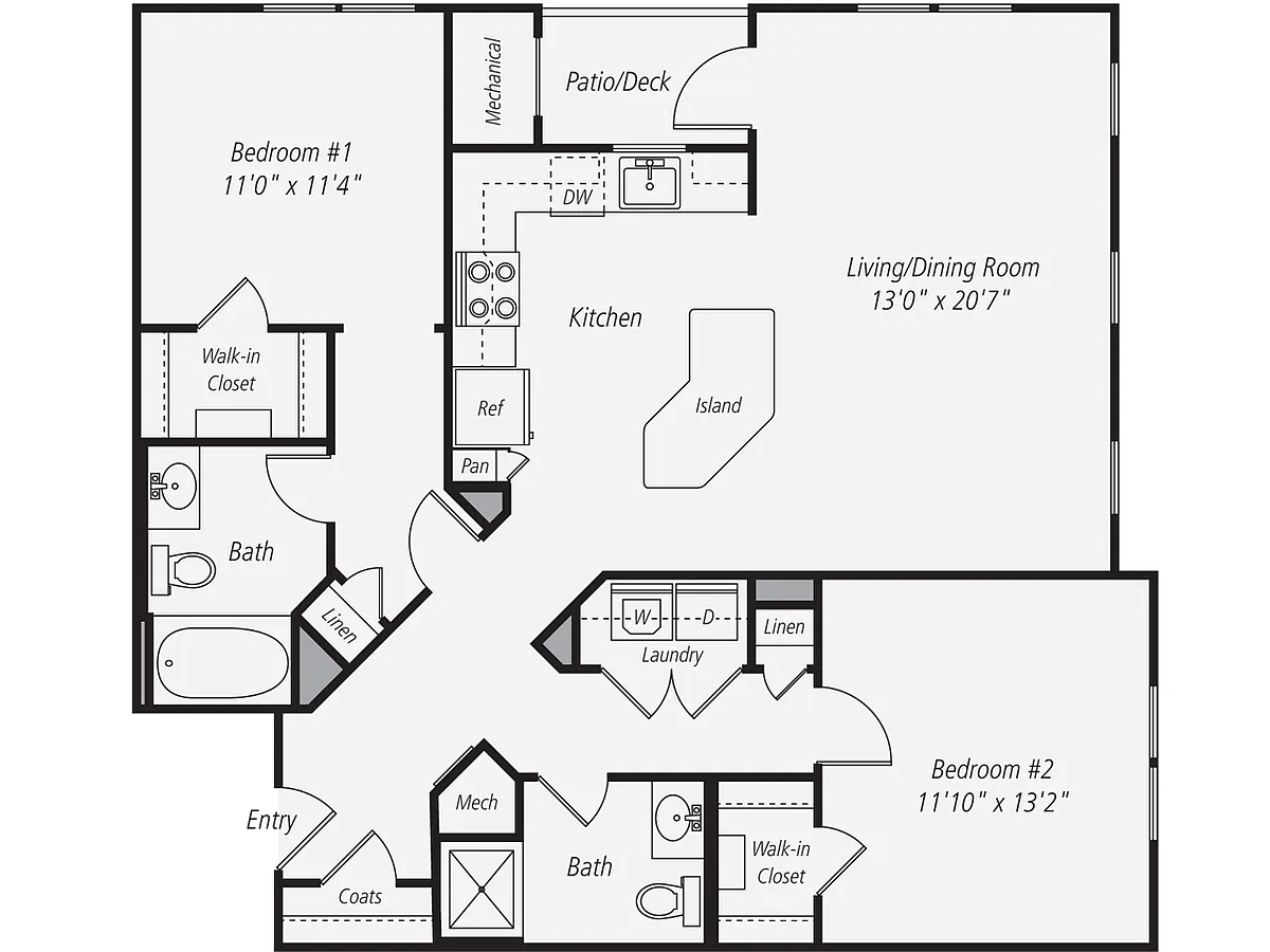 Floor plan Dogwood