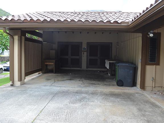 Carport and storage