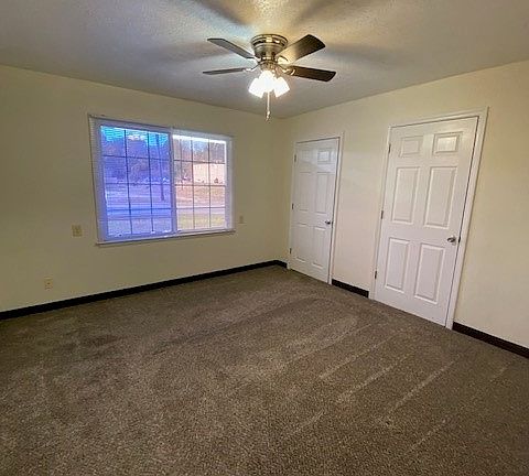 Bedroom 1 with double closets