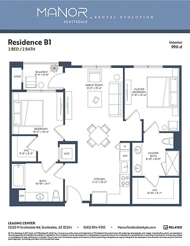 Floor plan B1