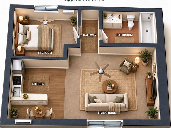 4th image of 722 E San Lorenzo Rd APT 23