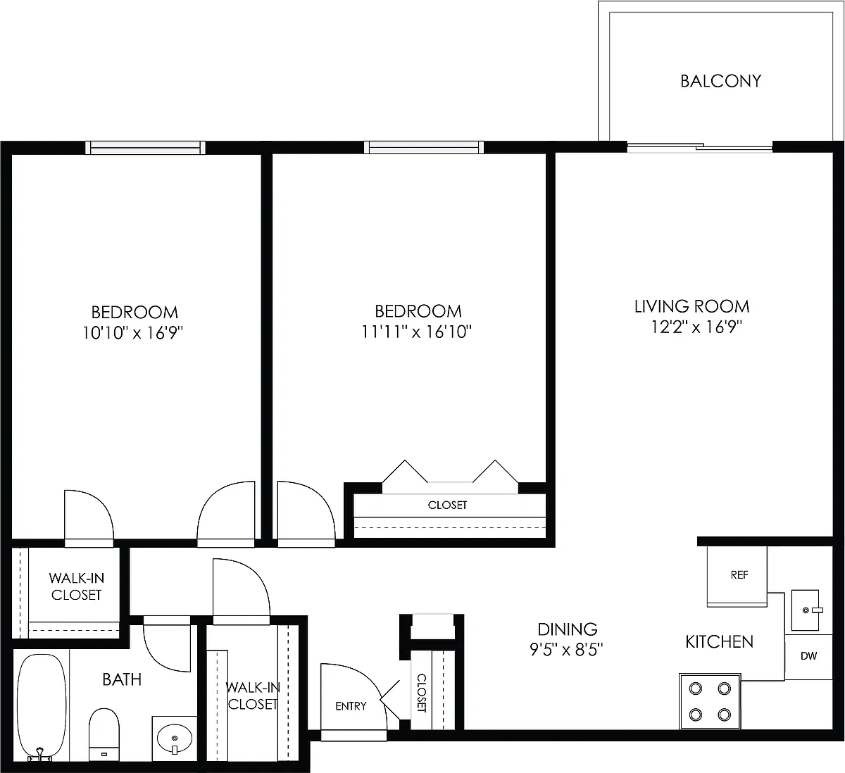 Floor plan B1