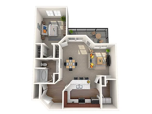 Floor plan Aspria