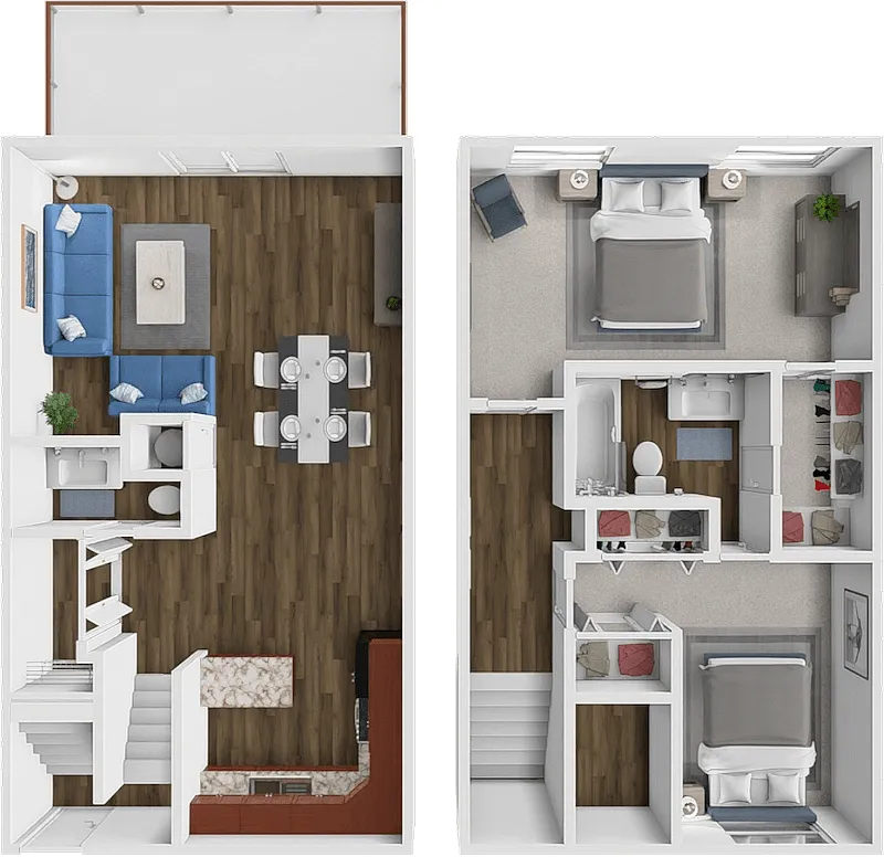 Floor plan Scioto