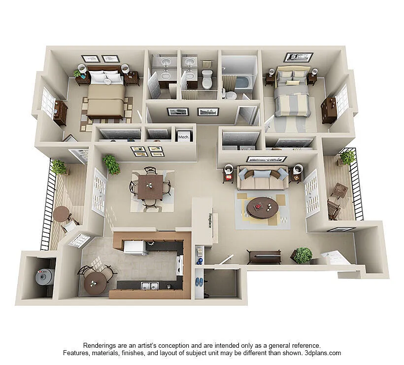 Floor plan WALKER