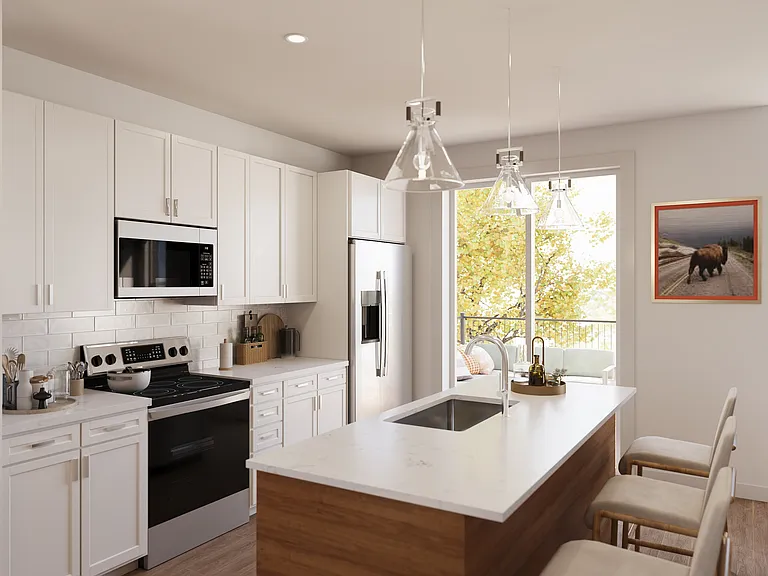 Farmhouse modern upgraded kitchen