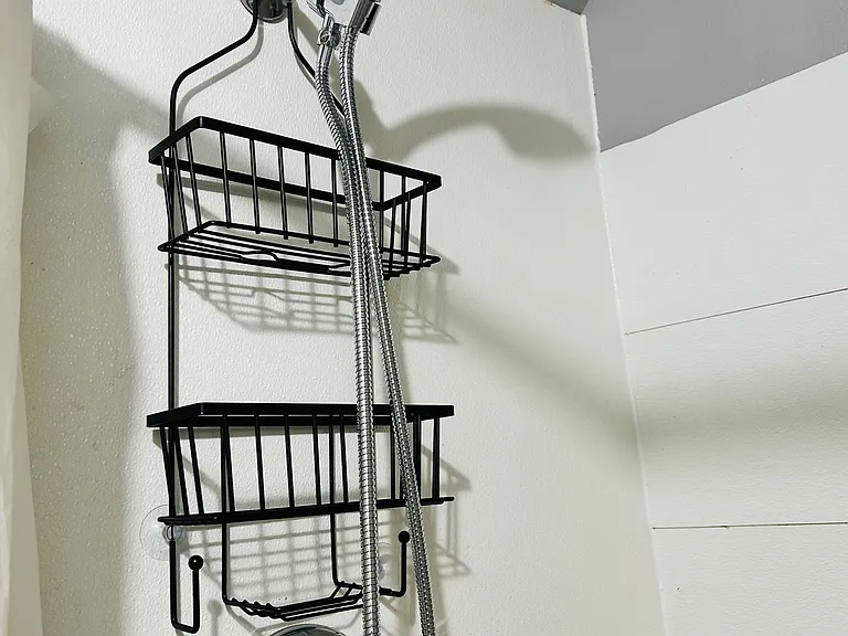 Hand held shower faucet