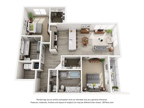 Floor plan B7