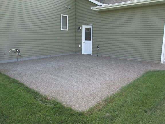 22'x20 concrete patio
