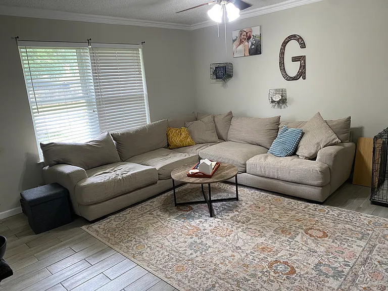 Living room from kitchen