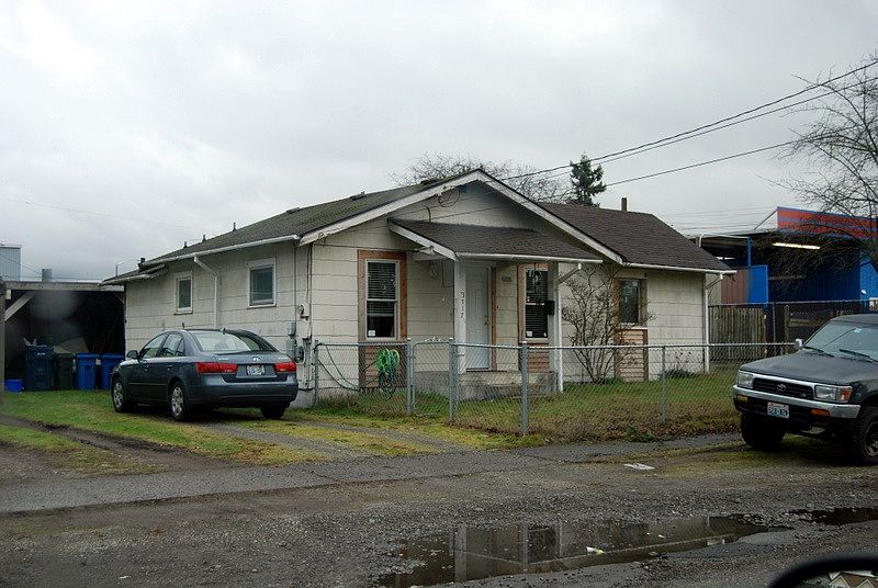 From the street