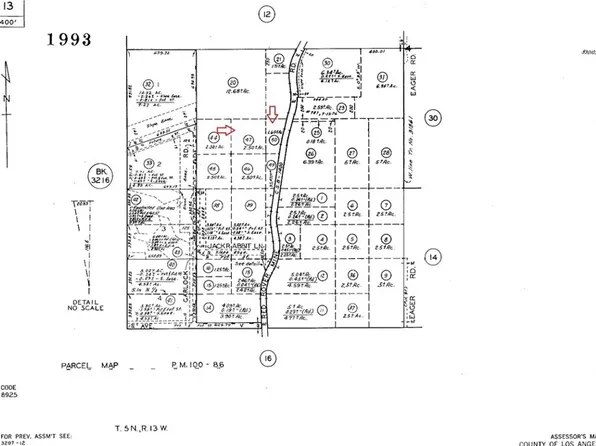 0 Vac Vic Red Rover Mine Eager Rd, Acton, CA 93510