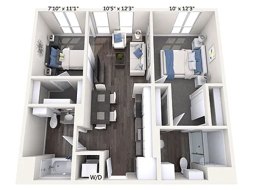 Floor plan B1_806