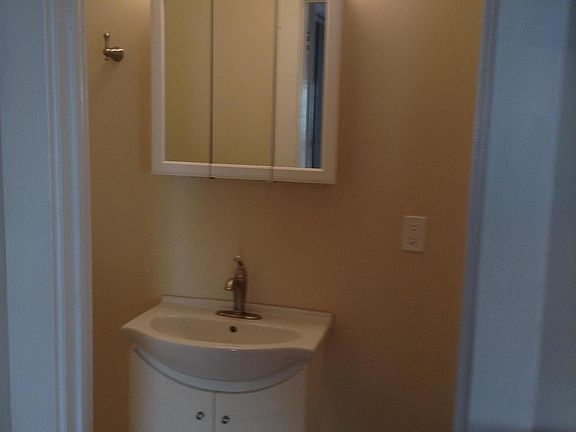 nice size shower and tile bath