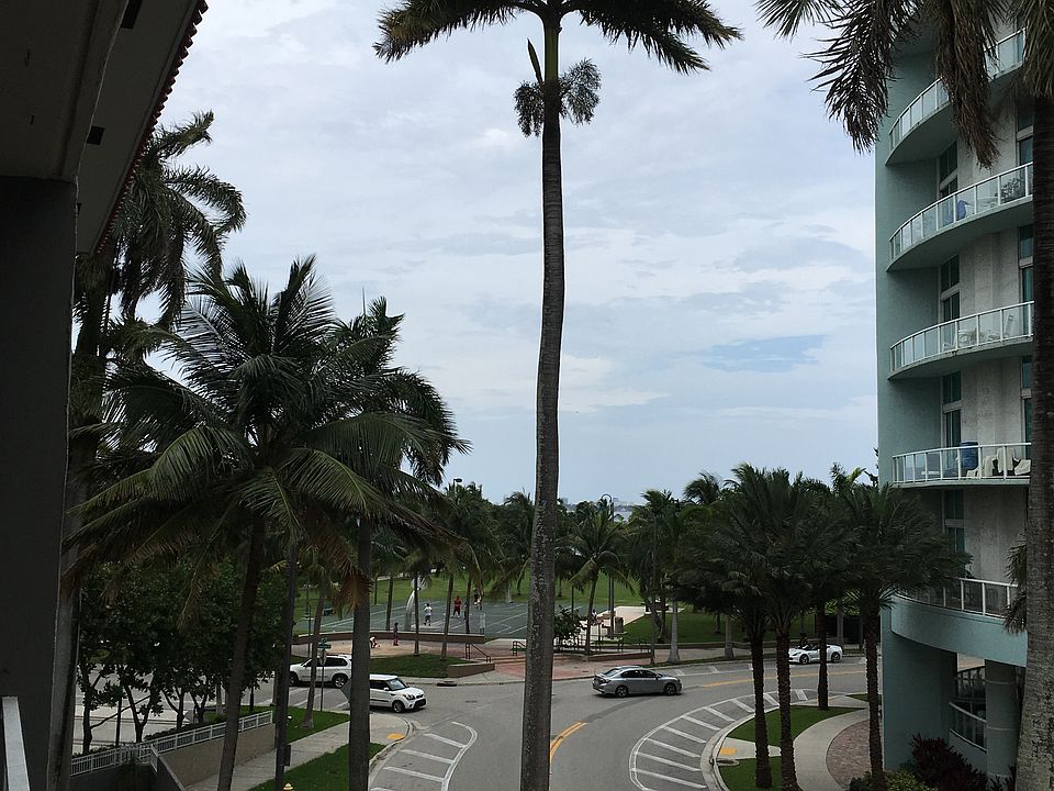 View of Park from Balcony