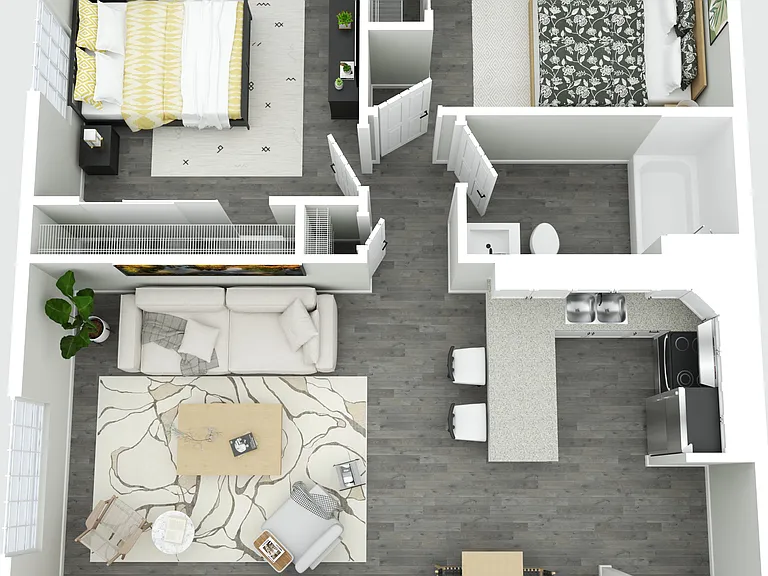 Nova Suites 3D Floorplan