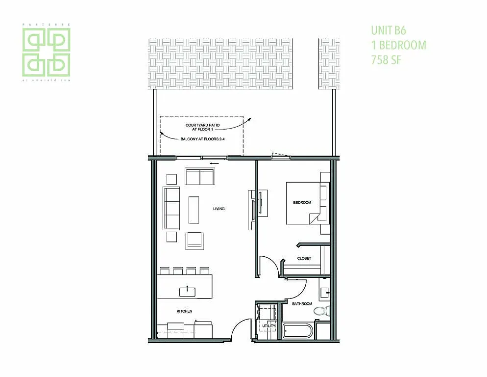 Floor plan B6