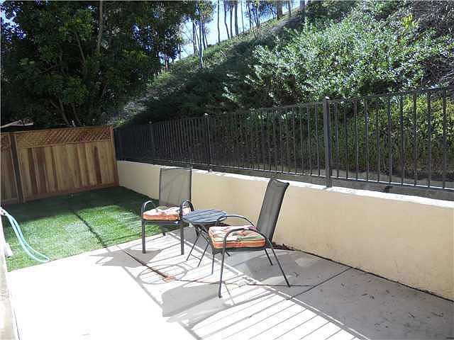 Backyard patio