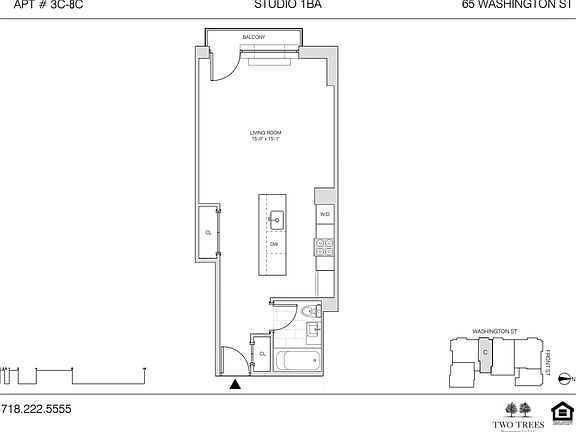 2nd image of 65 Washington St APT 8C