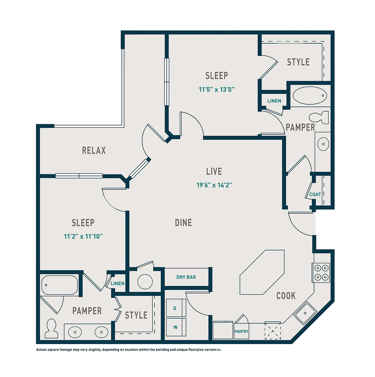 Floor plan B4