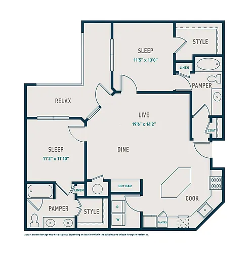 Floor plan B4