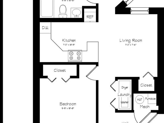 2nd image of 1166 W Grand Ave #4R
