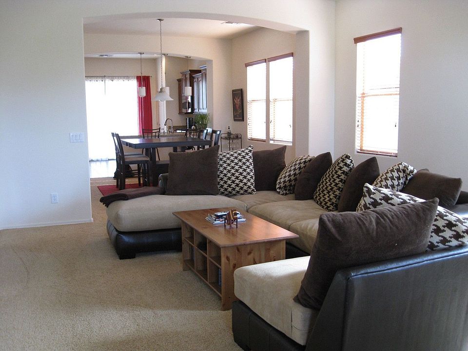 view into the house from the front door