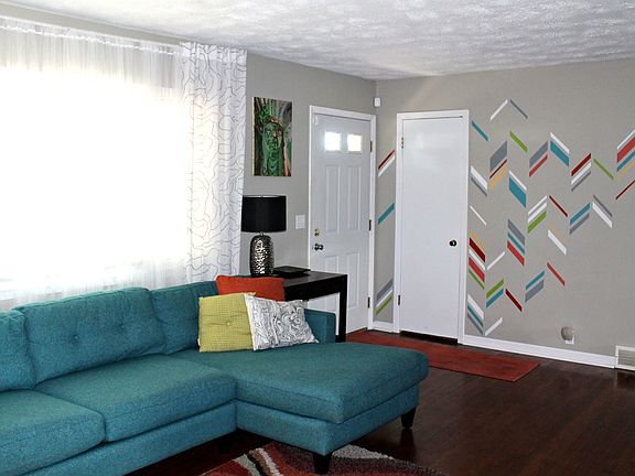 Living room looking towards front door
