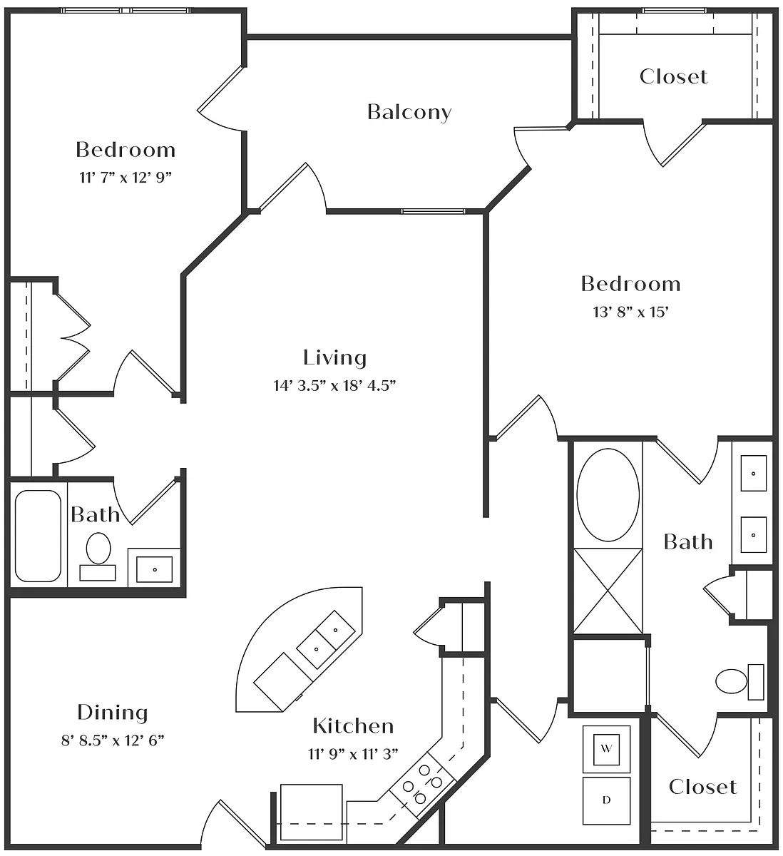 Floor plan B6
