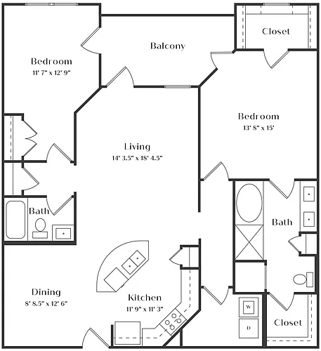 Floor plan B6