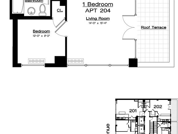 2nd image of 203 E 121st St APT 204