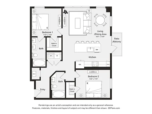 Floor plan B3
