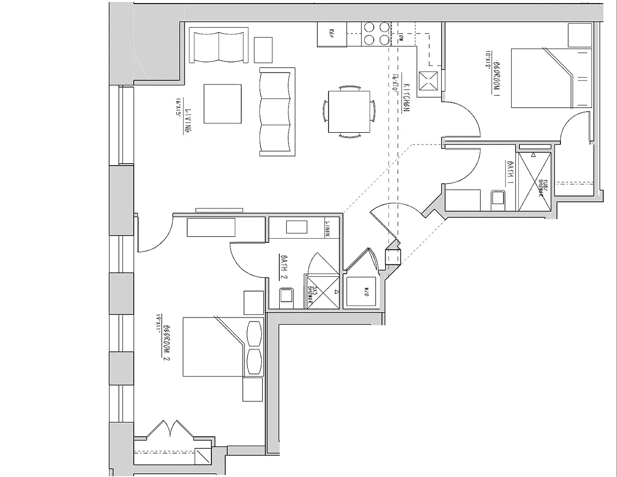 Floor plan Equestrian